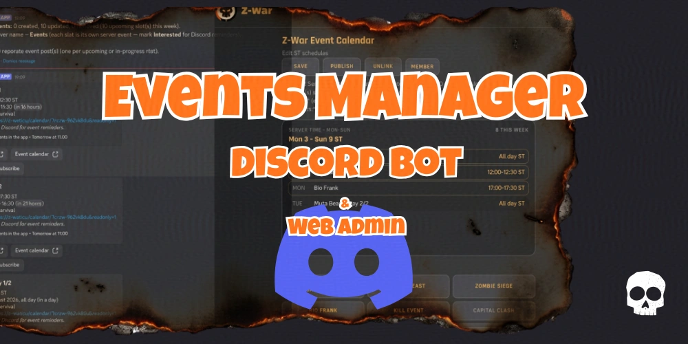 Discord Events Bot for DWS